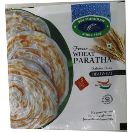 **SM FROZEN WHEAT PARATHA-5PCS 